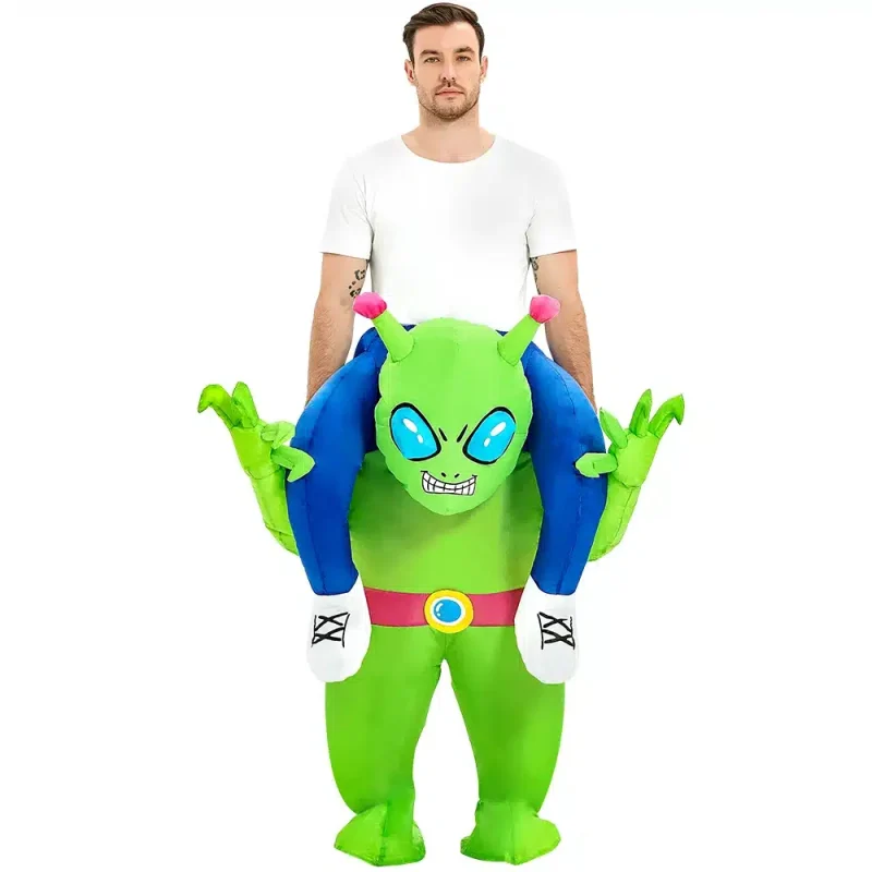 Inflatable Alien Space Suit Costume for Kids and Adults – Family Fun