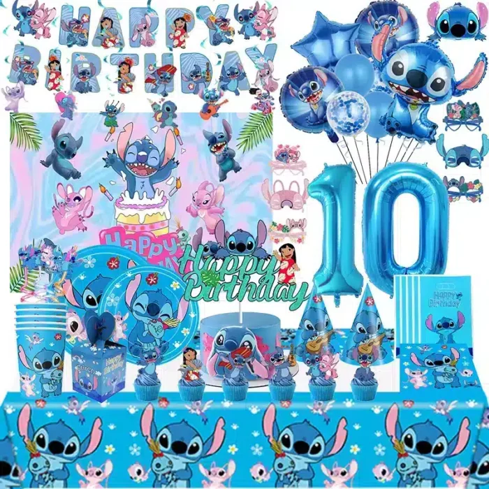 Disney Stitch Birthday Decorations