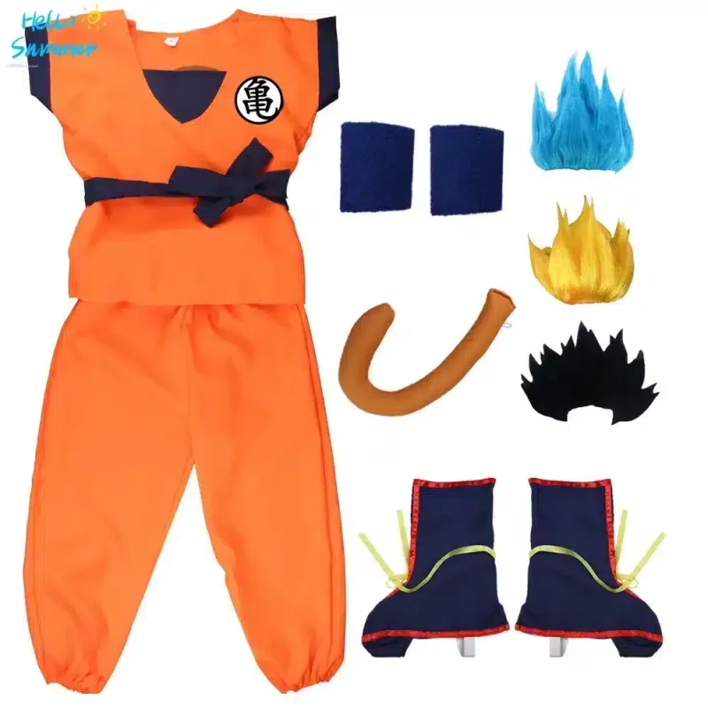Goku costume for kids – Dragon Ball Super Saiyan style
