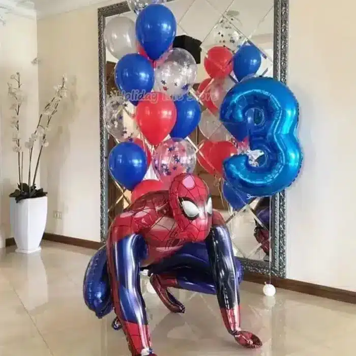 Spiderman Birthday Decorations Supplies