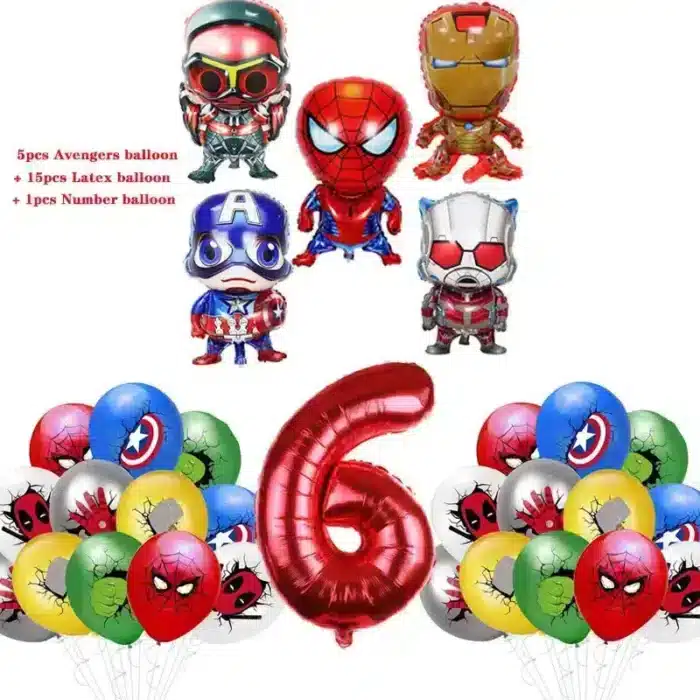 Marvel Avengers Birthday Decorations