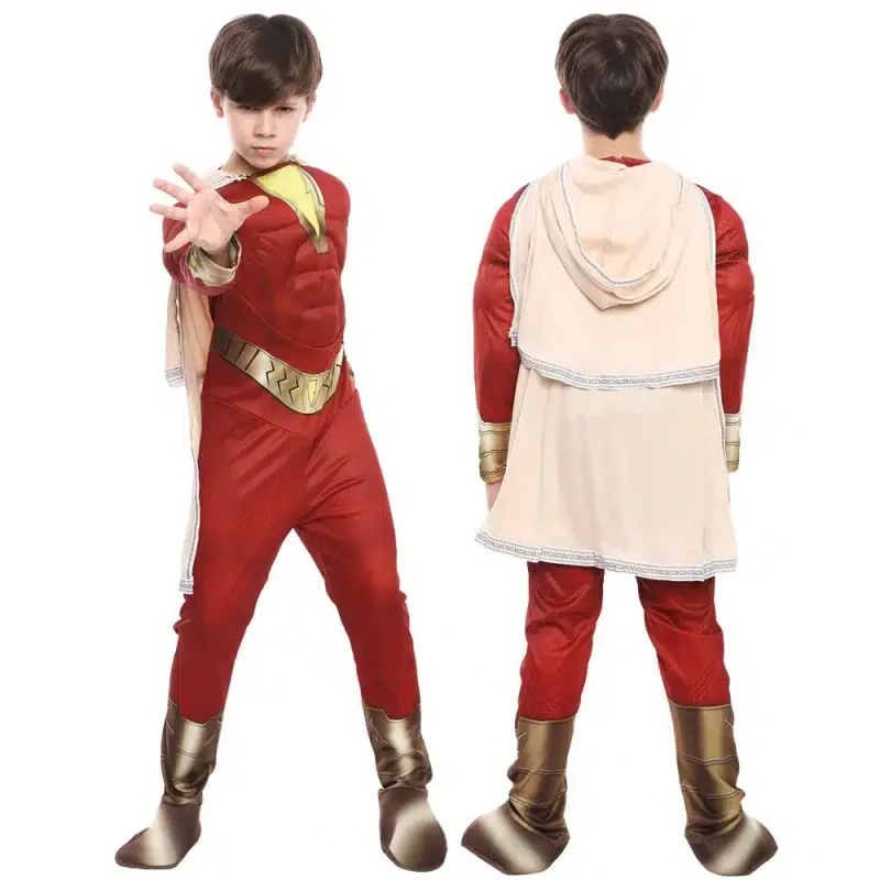 Shazam Costume for Kids – Classic Superhero Dress Up