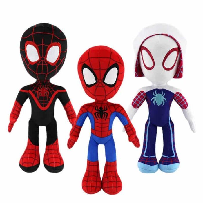 Marvel Spiderman and Gwen Plush Toys 30cm