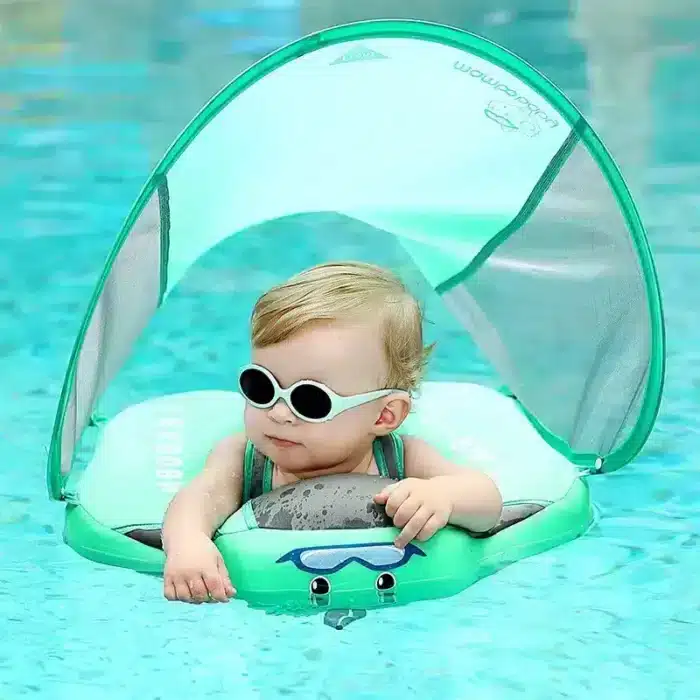 Non Inflatable Baby Float With Canopy