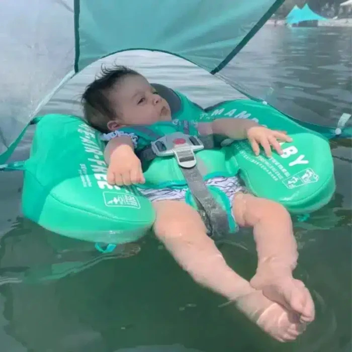 Non Inflatable Baby Float With Canopy