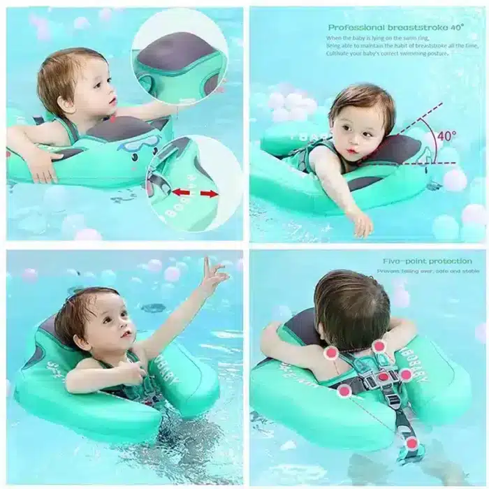 Non Inflatable Baby Float With Canopy