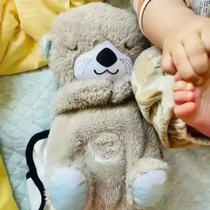 Breathing Otter Plush Doll