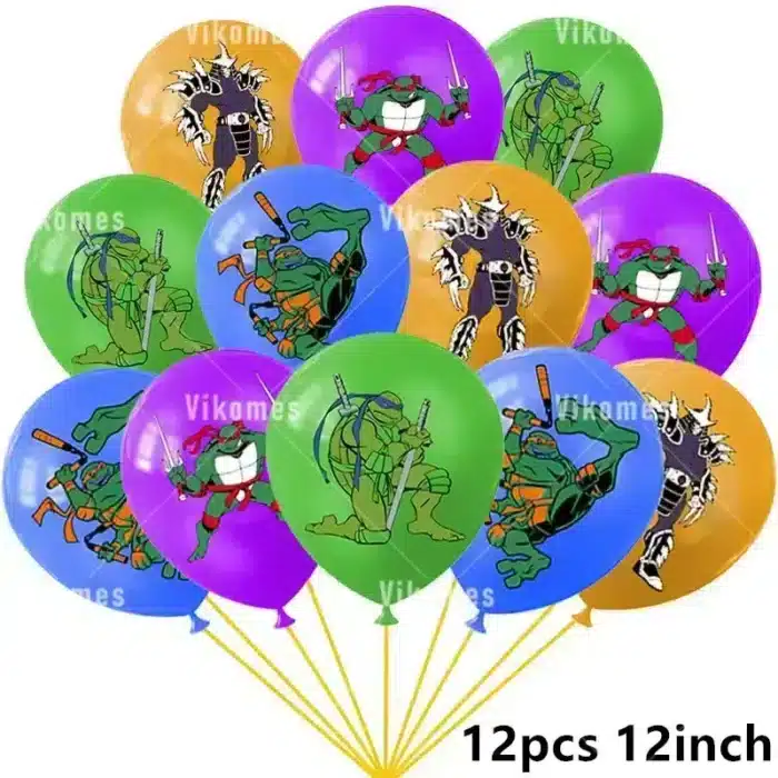 Ninja Turtles Birthday Decoration Accessories