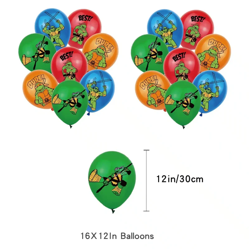 Ninja Turtles Birthday Decoration
