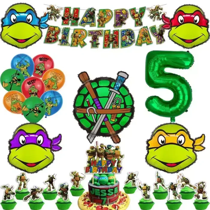 Ninja Turtles Birthday Decoration