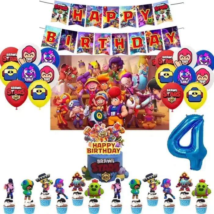 Birthday Party Accessories Brawl Stars