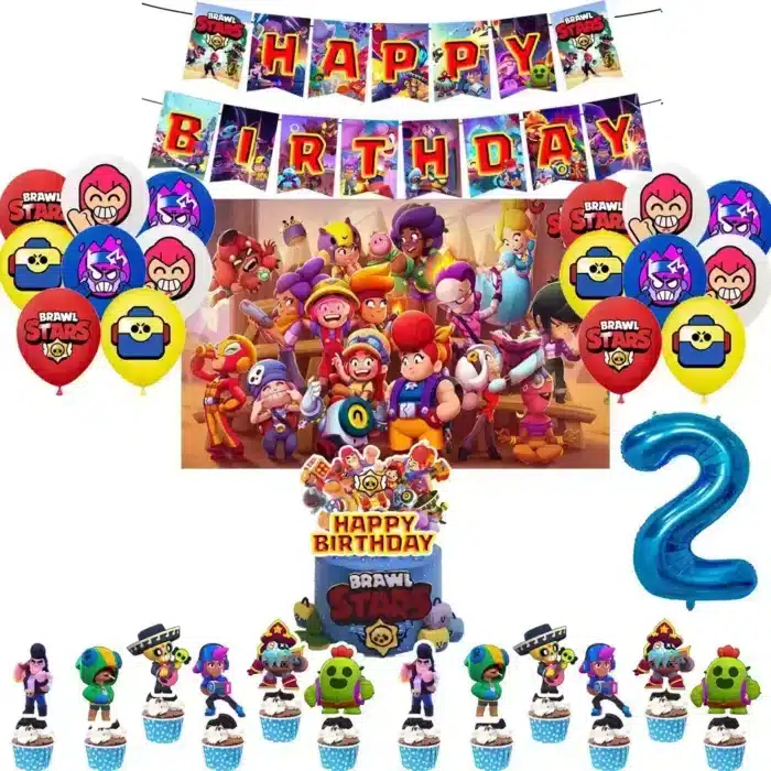 Birthday Party Accessories Brawl Stars