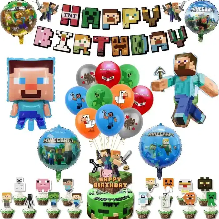 Minecraft Birthday Accessories