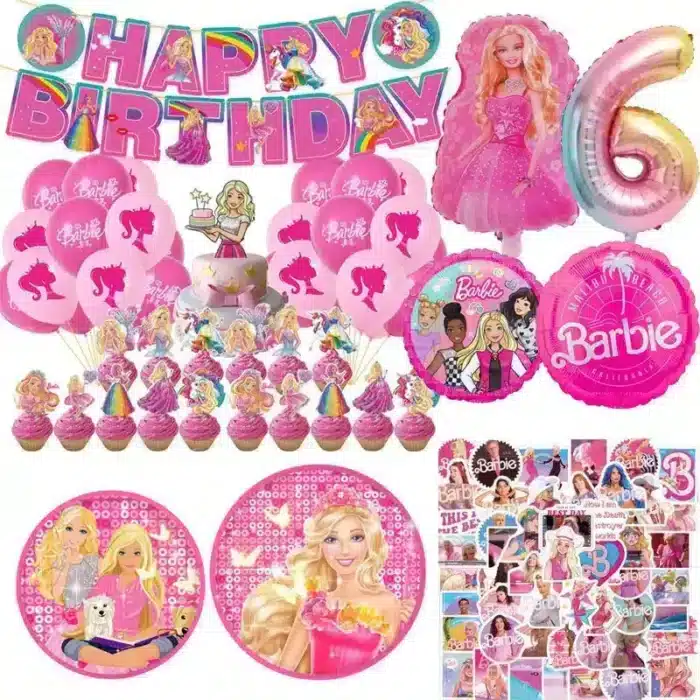 Barbie Birthday Accessories