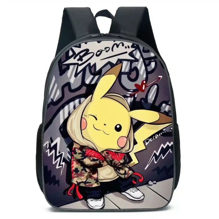 Pokemon Backpack for School Including Pencil Case