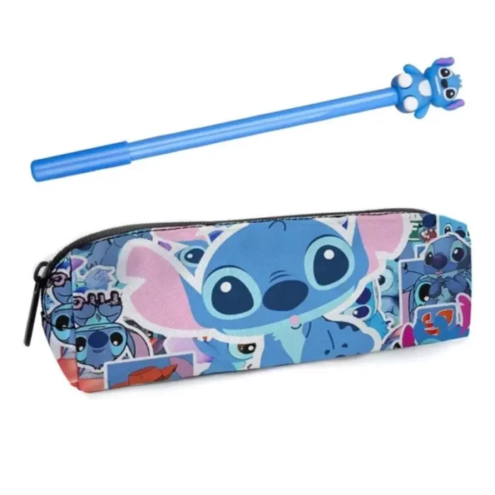 Stitch Pencil Case with Pen