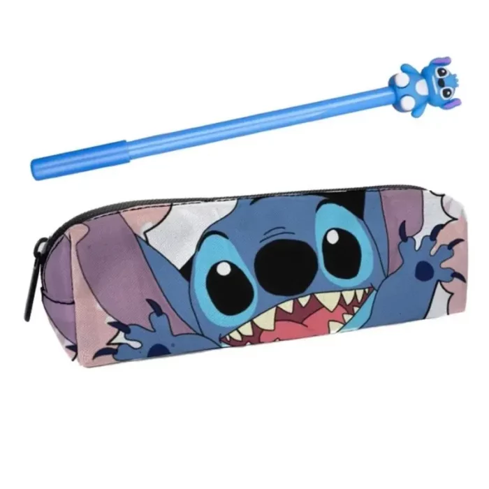 Stitch Pencil Case with Pen