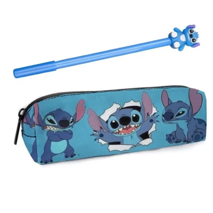 Stitch Pencil Case with Pen