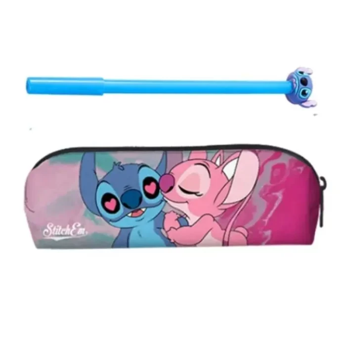 Stitch Pencil Case with Pen