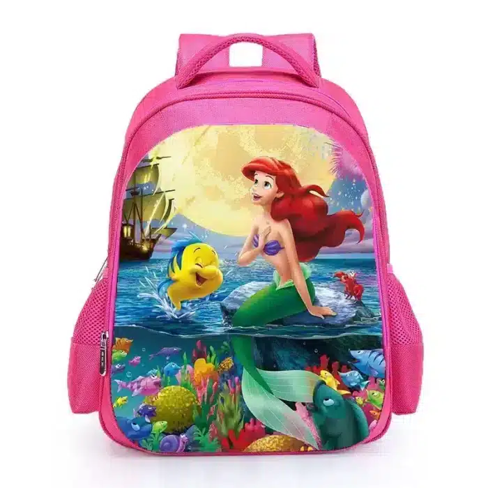 Ariel Little Mermaid Backpack for School