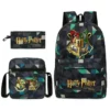 Sac à dos Scolaire Harry Potter avec Petit Sac et Trousse