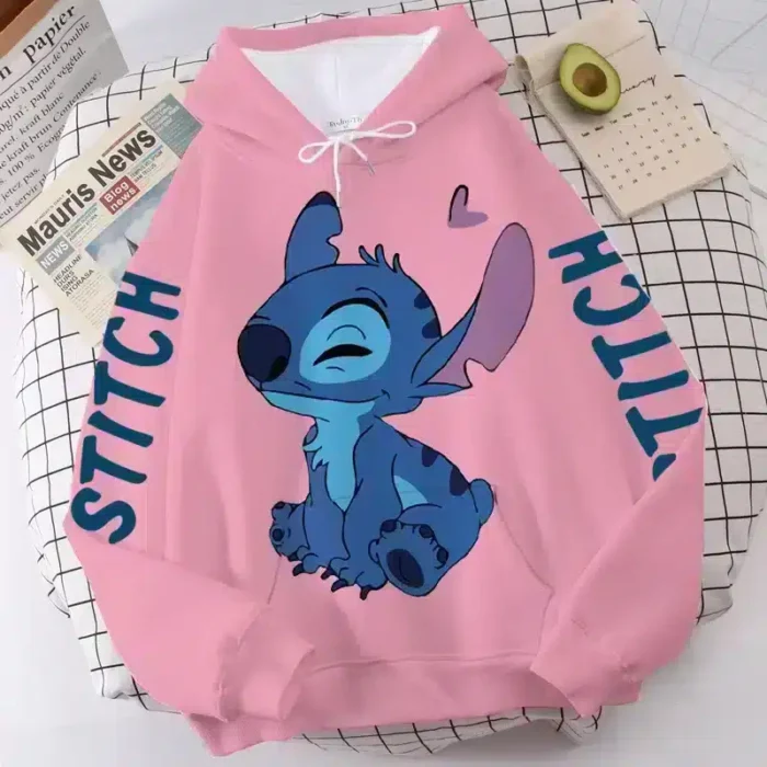 Stitch Hoodie Sweatshirt