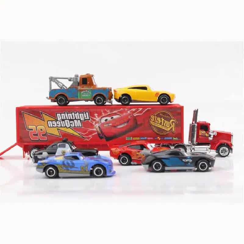 Disney Pixar 1:55 Scale Cars Toys (7 pcs)