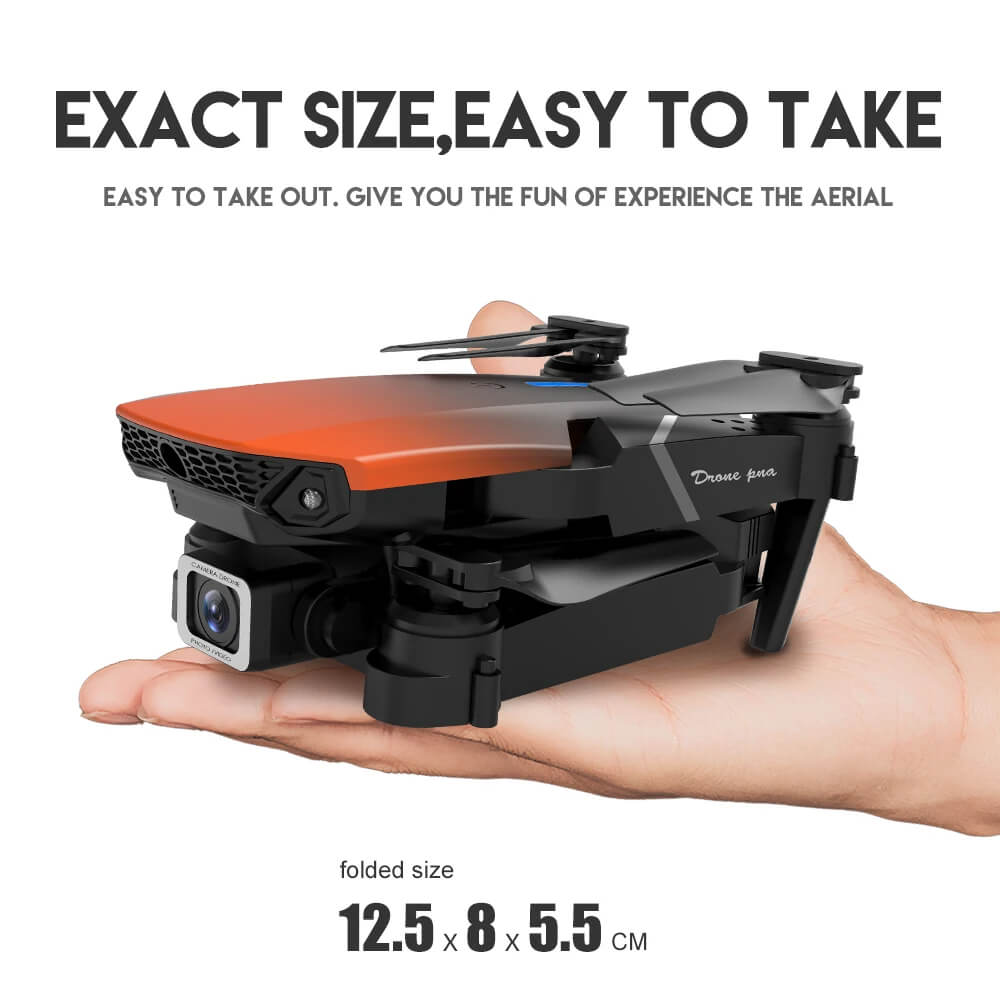 Professional Camera Drone Equipped with a 4K and 1080p High Resolution Camera