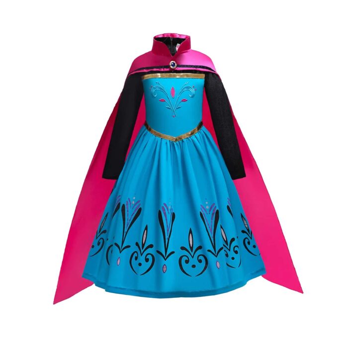 Anna and Elsa Costumes for Girls   Disney Frozen