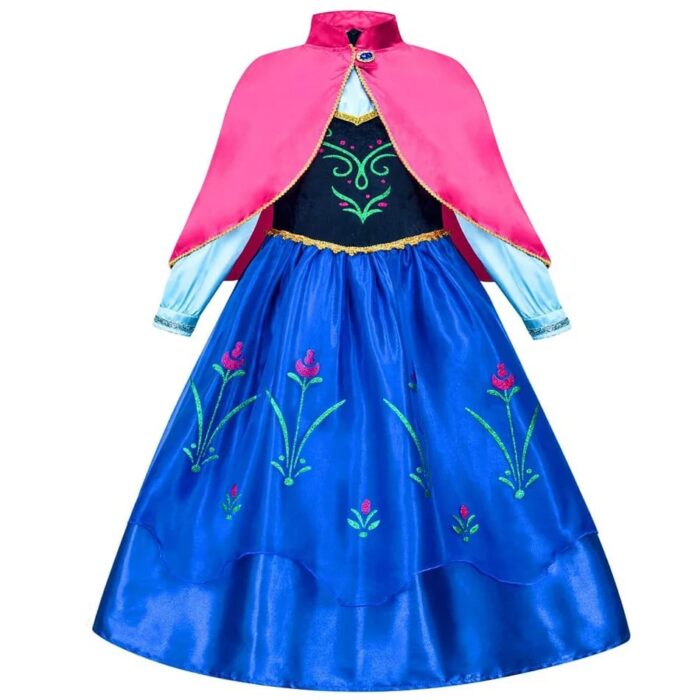 Anna and Elsa Costumes for Girls   Disney Frozen