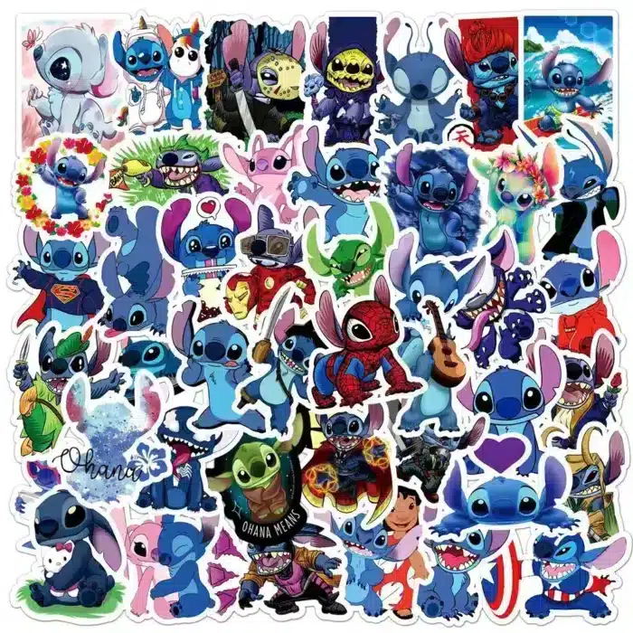 Disney Lilo and Stitch Stickers   50/100 Units