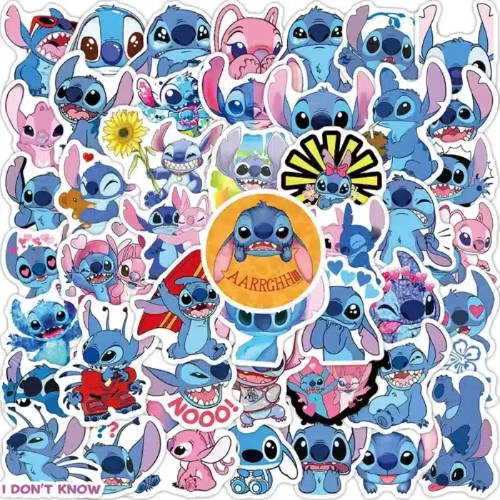 Disney Lilo and Stitch Stickers   50/100 Units