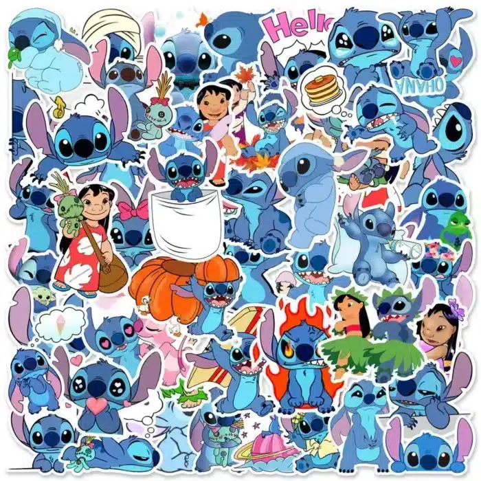 Disney Lilo and Stitch Stickers   50/100 Units