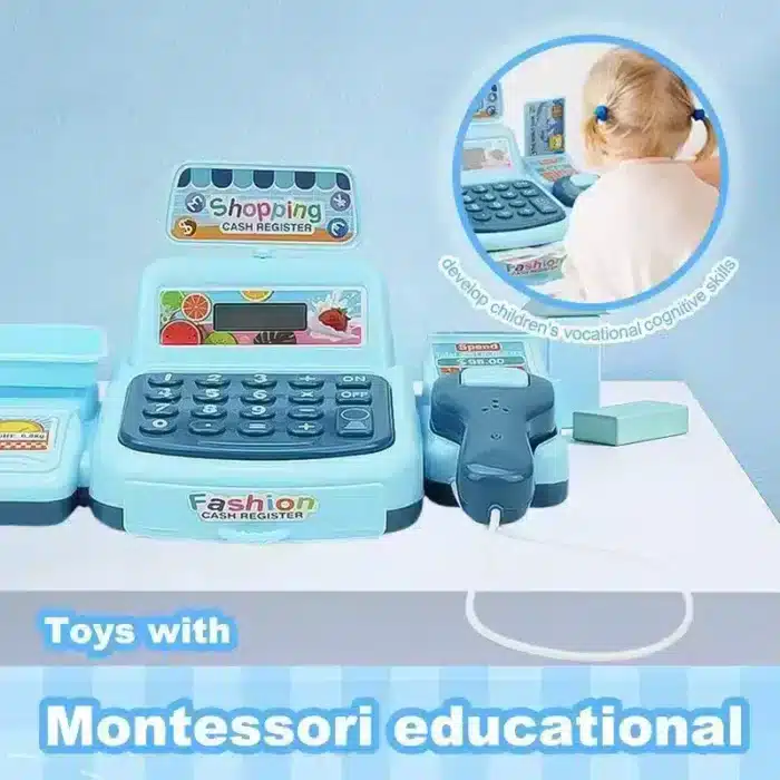 Cash Register Toy for Kids