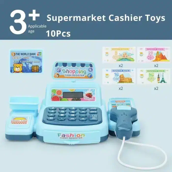 Cash Register Toy for Kids