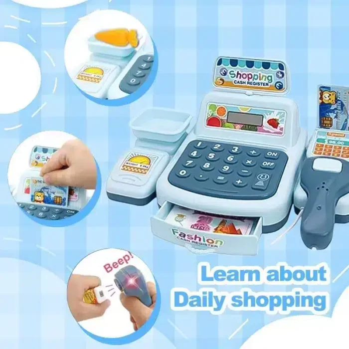 Cash Register Toy for Kids