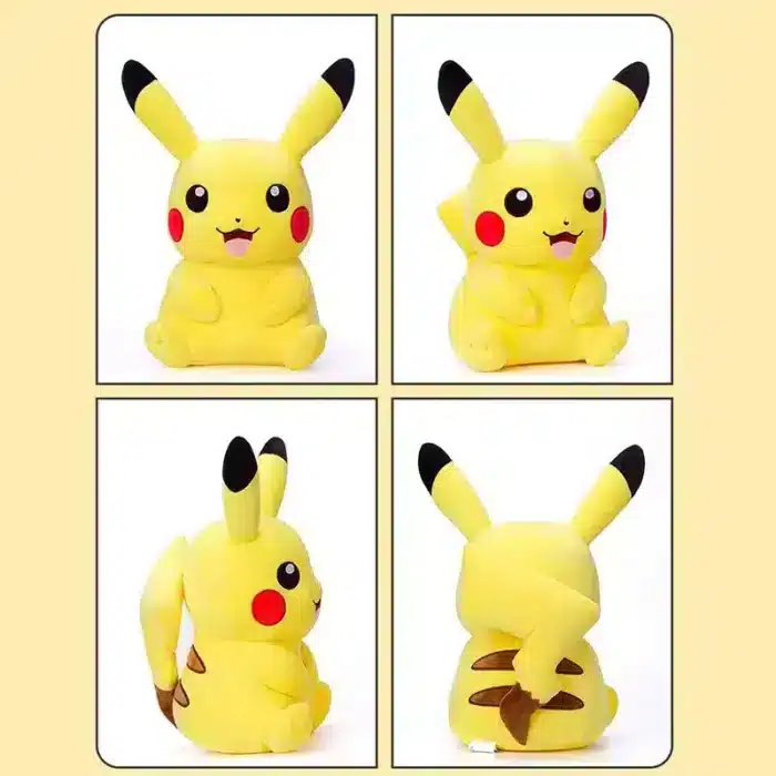 Soft Pikachu Plush Toy in Different Sizes