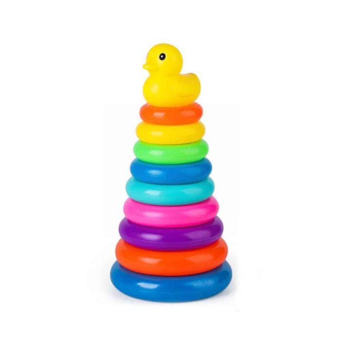 Stacking Rings Tower  Toy for Babies   Educational Toy