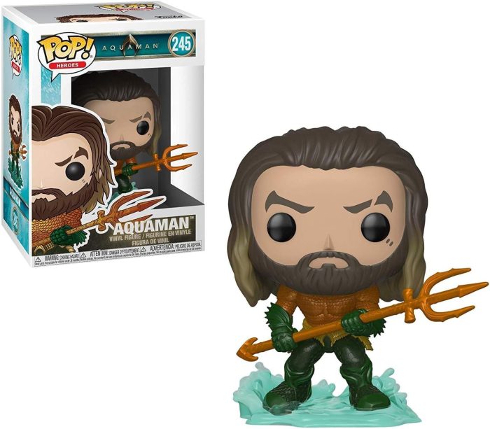 Aquaman Funko Pop Figure   Justice League