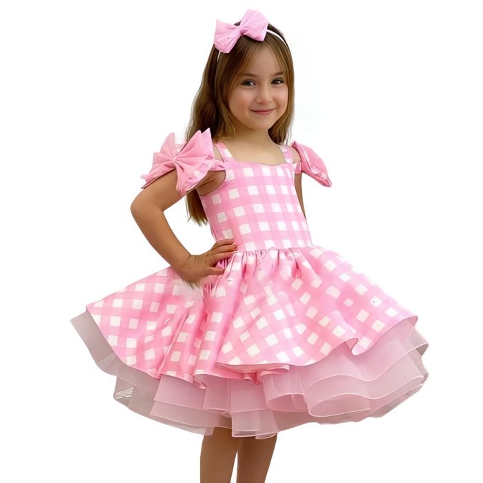 Barbie Pink Costume for Girls