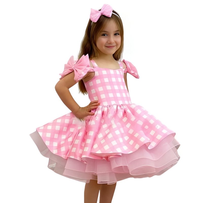 Barbie Pink Costume for Girls – Dress Up Comfort for Celebrations