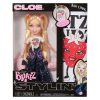 Muñeca Bratz Stylin’ Cloe con Camiseta Personalizable y Accesorios de Moda