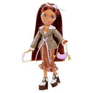 Bratz Stylin’ Yasmin Fashion Doll with Customizable T-Shirt & Accessories