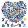 Pack de stickers Stitch – 100 pegatinas de vinilo impermeables para niños y adolescentes