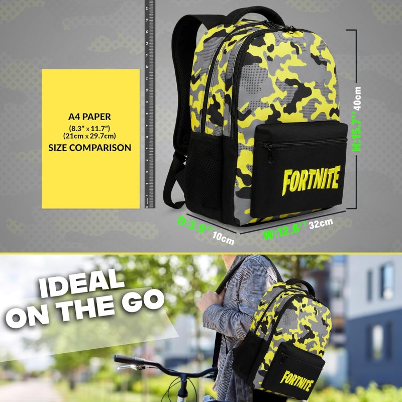 Fortnite School Backpack for Boys and Girls