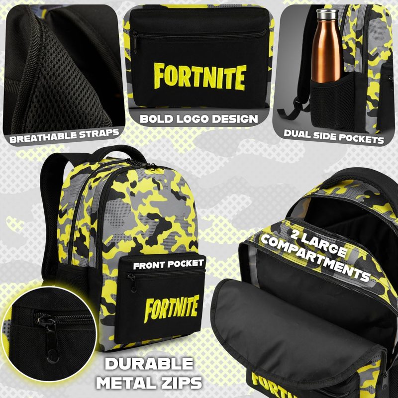 Fortnite School Backpack for Boys and Girls