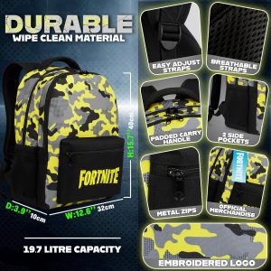 Fortnite School Backpack for Boys and Girls