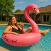 Flamenco Rosa Inflable para Piscina
