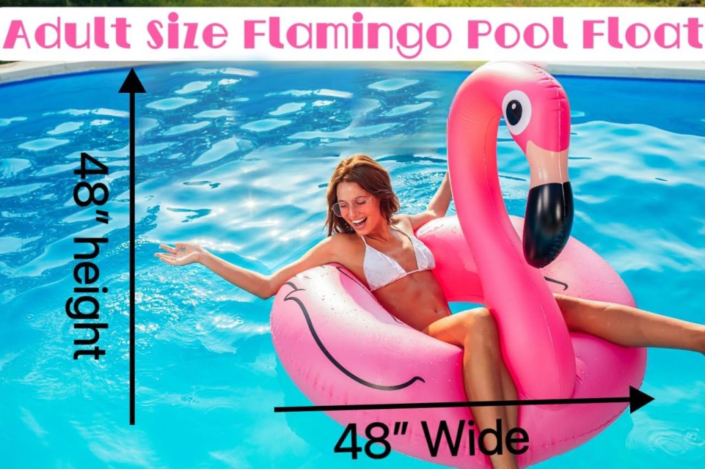 Flamenco Rosa Inflable para Piscina