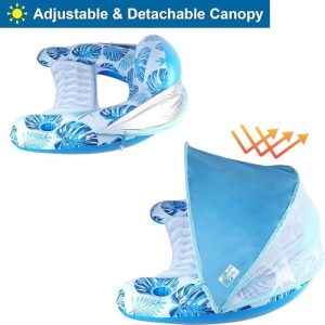 Inflatable Water Hammock with Canopy